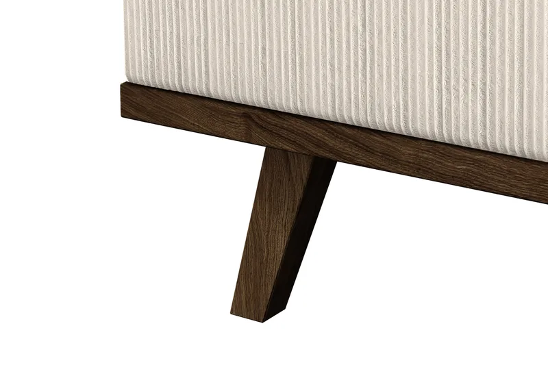 Copenhagen 4-sits Vänstervänd L-formad Schäslongsoffa i Manchester - Beige - Möbler - Soffa - Divansoffa & schäslongsoffa - 4 sits soffa med divan