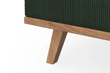 Copenhagen 4-sits Vänstervänd L-formad Schäslongsoffa i Manchester - Mörkgrön - Möbler - Soffa - Divansoffa & schäslongsoffa - 4 sits soffa med divan