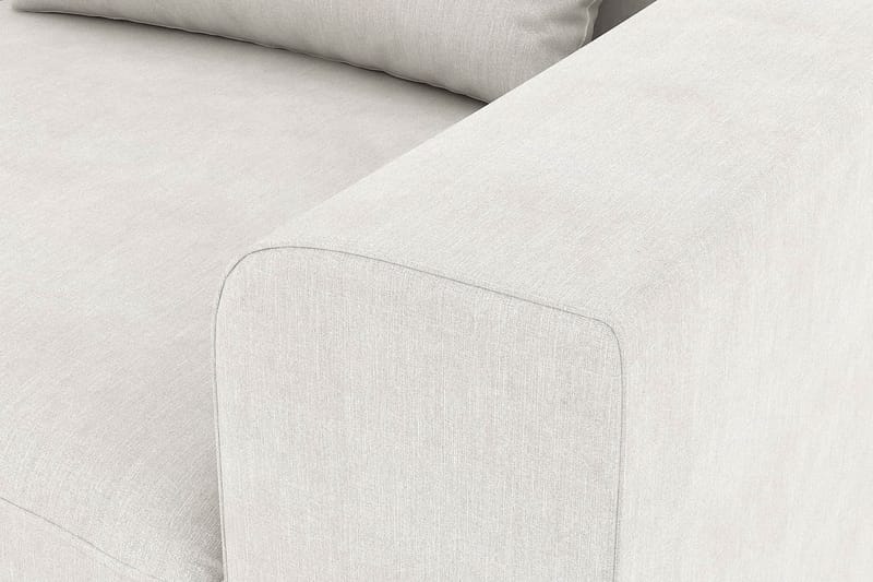 Copenhagen 4-sits Vänstervänd L-formad Schäslongsoffa i Tyg - Ljusgrå - Möbler - Soffa - Divansoffa & schäslongsoffa - 4 sits soffa med divan