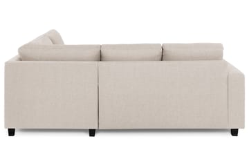 Crazy 3-sits Högervänd L-formad Schäslongsoffa i Tyg - Beige - Möbler - Soffa - Divansoffa & schäslongsoffa - 2 sits soffa med divan