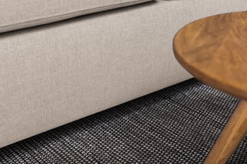 Crazy 3-sits Högervänd L-formad Schäslongsoffa i Tyg - Beige - Möbler - Soffa - Divansoffa & schäslongsoffa - 2 sits soffa med divan
