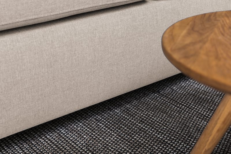 Crazy 3-sits Högervänd L-formad Schäslongsoffa i Tyg - Beige - Möbler - Soffa - Divansoffa & schäslongsoffa - 2 sits soffa med divan