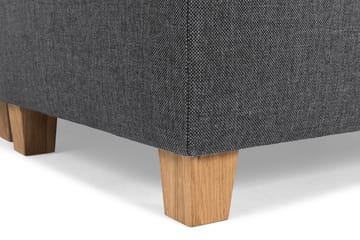 Crazy 3-sits Högervänd L-formad Schäslongsoffa i Tyg - Mörkgrå - Möbler - Soffa - Divansoffa & schäslongsoffa - 2 sits soffa med divan