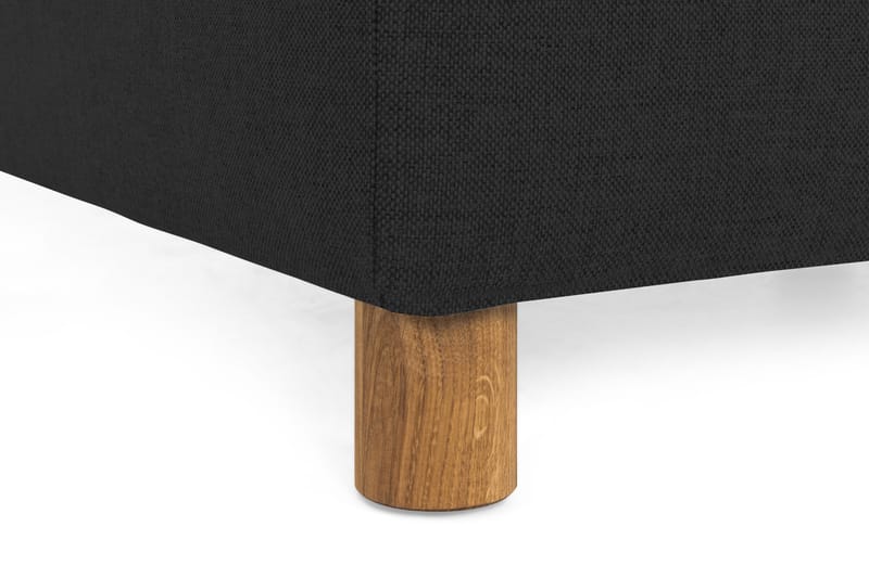 Crazy 3-sits Vänstervänd L-formad Schäslongsoffa i Tyg - Antracit - Möbler - Soffa - Divansoffa & schäslongsoffa - 2 sits soffa med divan