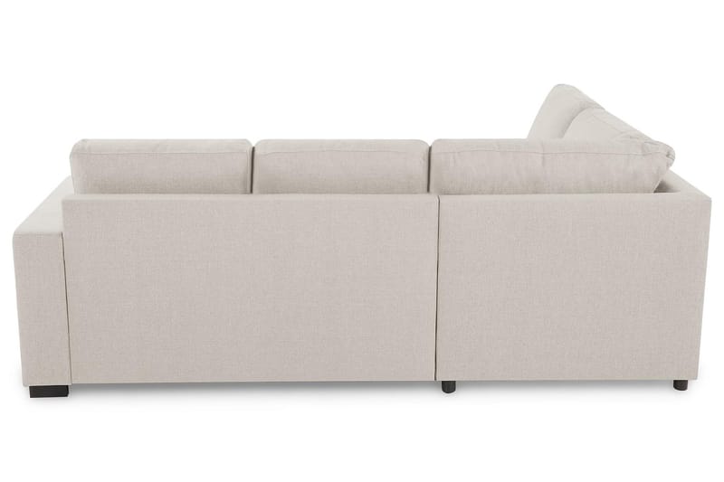 Crazy 3-sits Vänstervänd L-formad Schäslongsoffa i Tyg - Beige - Möbler - Soffa - Divansoffa & schäslongsoffa - 2 sits soffa med divan