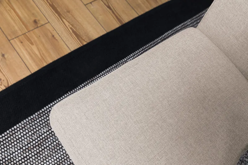 Crazy 3-sits Vänstervänd L-formad Schäslongsoffa i Tyg - Beige - Möbler - Soffa - Divansoffa & schäslongsoffa - 2 sits soffa med divan