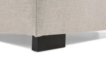 Crazy 3-sits Vänstervänd L-formad Schäslongsoffa i Tyg - Beige - Möbler - Soffa - Divansoffa & schäslongsoffa - 2 sits soffa med divan