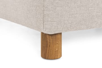 Crazy 3-sits Vänstervänd L-formad Schäslongsoffa i Tyg - Beige - Möbler - Soffa - Divansoffa & schäslongsoffa - 2 sits soffa med divan