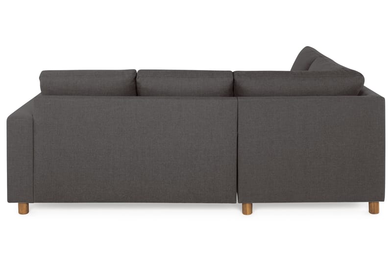 Crazy 3-sits Vänstervänd L-formad Schäslongsoffa i Tyg - Mörkgrå - Möbler - Soffa - Divansoffa & schäslongsoffa - 2 sits soffa med divan