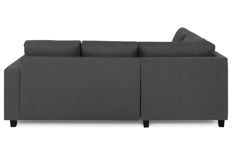Crazy 3-sits Vänstervänd L-formad Schäslongsoffa i Tyg - Mörkgrå - Möbler - Soffa - Divansoffa & schäslongsoffa - 2 sits soffa med divan