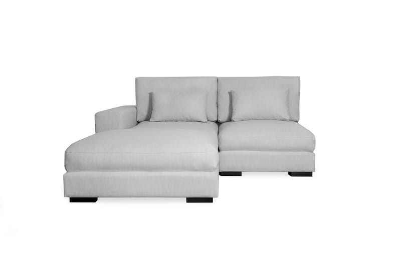 Divansoffa Dubai Höger - Ljusgrå - Möbler - Soffa - Divansoffa & schäslongsoffa - 2 sits soffa med divan