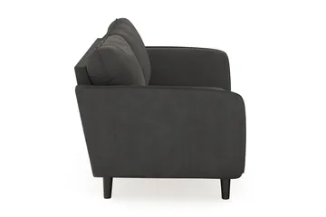 Trend Lyx 2-sits Manchestersoffa - Mörkgrå - Möbler - Soffa - 2 sits soffa