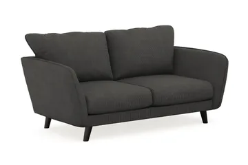 Trend Lyx 2-sits Manchestersoffa - Mörkgrå - Möbler - Soffa - 2 sits soffa