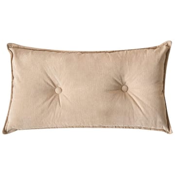 3-sits soffa Dolva - Beige, svart/Högervänd/Manchestertyg - Möbler - Soffa - Divansoffa & schäslongsoffa - 3 sits soffa med divan