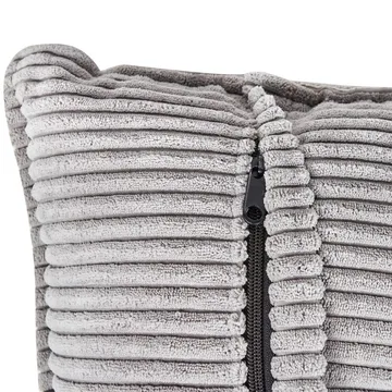 3-sits soffa Dolva - Grå, svart/Högervänd/Manchestertyg - Möbler - Soffa - Modulsoffa - Komplett modulsoffa