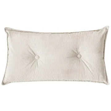 3-sits soffa Dolva - Vit, Svart/Högervänd/Manchestertyg - Möbler - Soffa - Divansoffa & schäslongsoffa - 3 sits soffa med divan