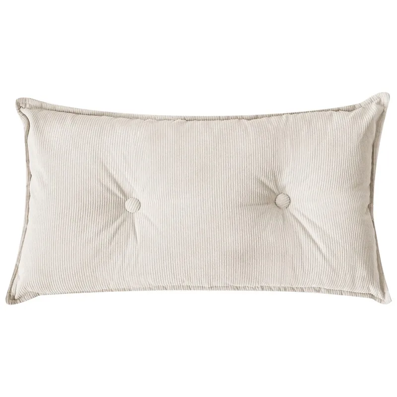 3-sits soffa Dolva - Vit, Svart/Högervänd/Manchestertyg - Möbler - Soffa - Divansoffa & schäslongsoffa - 3 sits soffa med divan