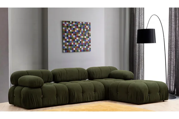Grön soffa - Köp mörkgrön soffa online hos Chilli