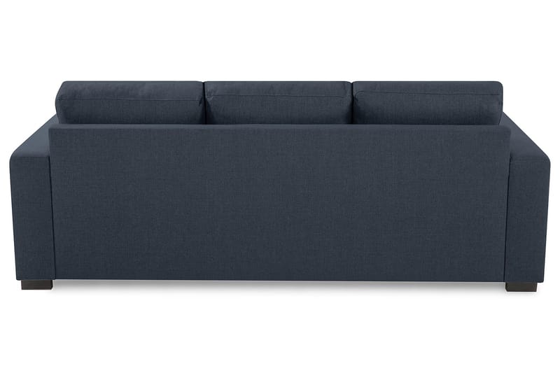 Crazy 3-sits Vändbar L-formad Divansoffa i Tyg - Blå - Möbler - Soffa - Divansoffa & schäslongsoffa - 3 sits soffa med divan