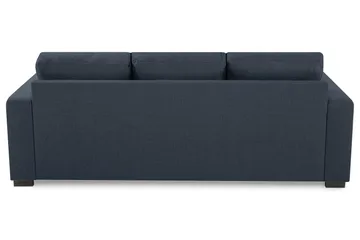Crazy 3-sits Vändbar L-formad Divansoffa i Tyg - Blå - Möbler - Soffa - Divansoffa & schäslongsoffa - 3 sits soffa med divan