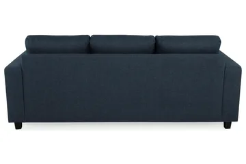 Crazy 3-sits Vändbar L-formad Divansoffa i Tyg - Blå - Möbler - Soffa - Divansoffa & schäslongsoffa - 3 sits soffa med divan