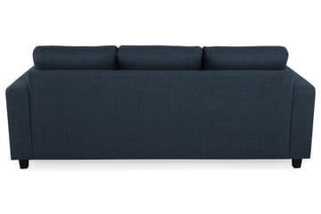Crazy 3-sits Vändbar L-formad Divansoffa i Tyg - Blå - Möbler - Soffa - Divansoffa & schäslongsoffa - 3 sits soffa med divan