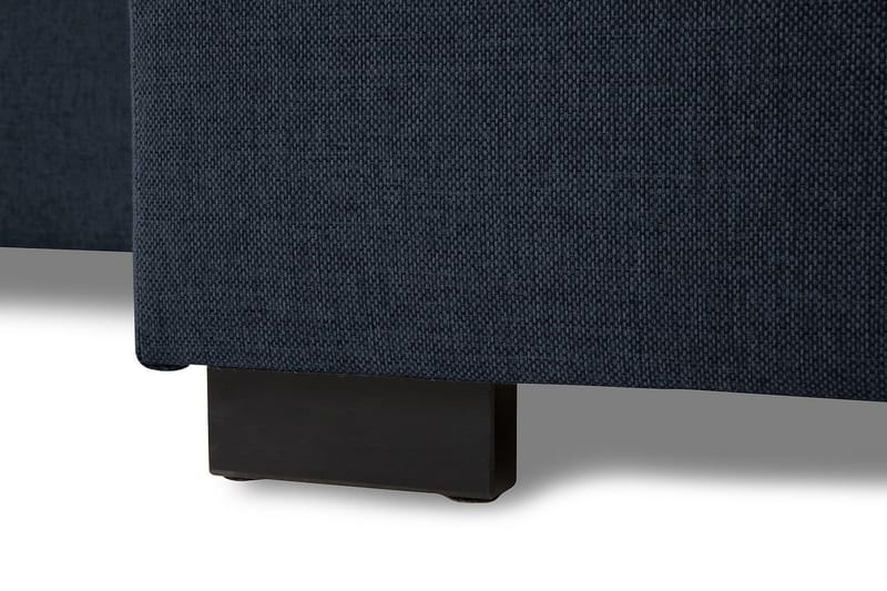 Crazy 3-sits Vändbar L-formad Divansoffa i Tyg - Blå - Möbler - Soffa - Divansoffa & schäslongsoffa - 3 sits soffa med divan