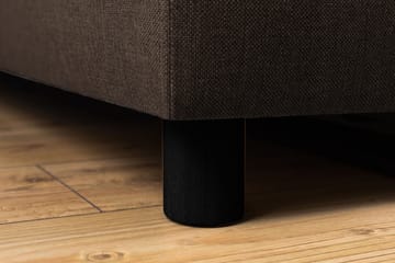 Crazy 3-sits Vändbar L-formad Divansoffa i Tyg - Brun - Möbler - Soffa - Divansoffa & schäslongsoffa - 3 sits soffa med divan