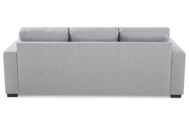 Crazy 3-sits Vändbar L-formad Divansoffa i Tyg - Grå - Möbler - Soffa - Divansoffa & schäslongsoffa - 3 sits soffa med divan