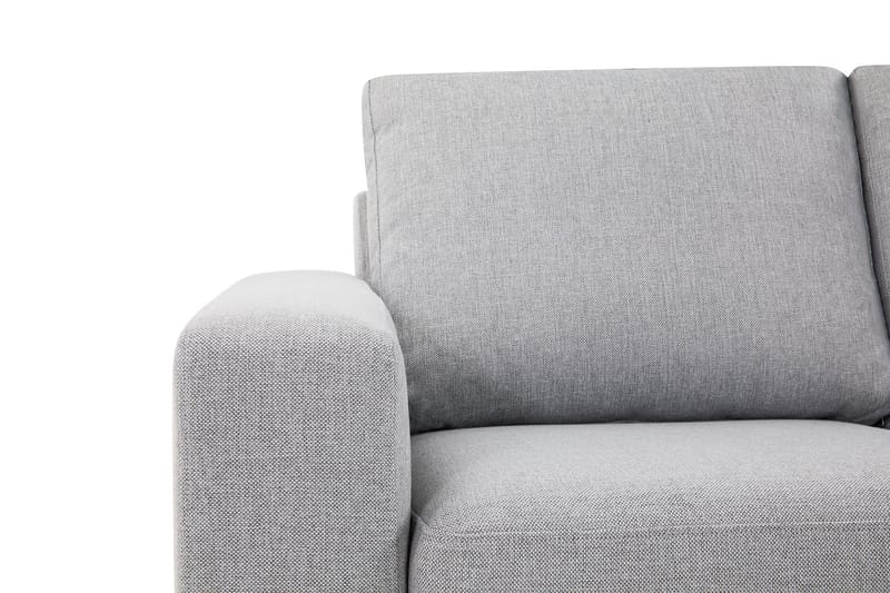 Crazy 3-sits Vändbar L-formad Divansoffa i Tyg - Grå - Möbler - Soffa - Divansoffa & schäslongsoffa - 3 sits soffa med divan