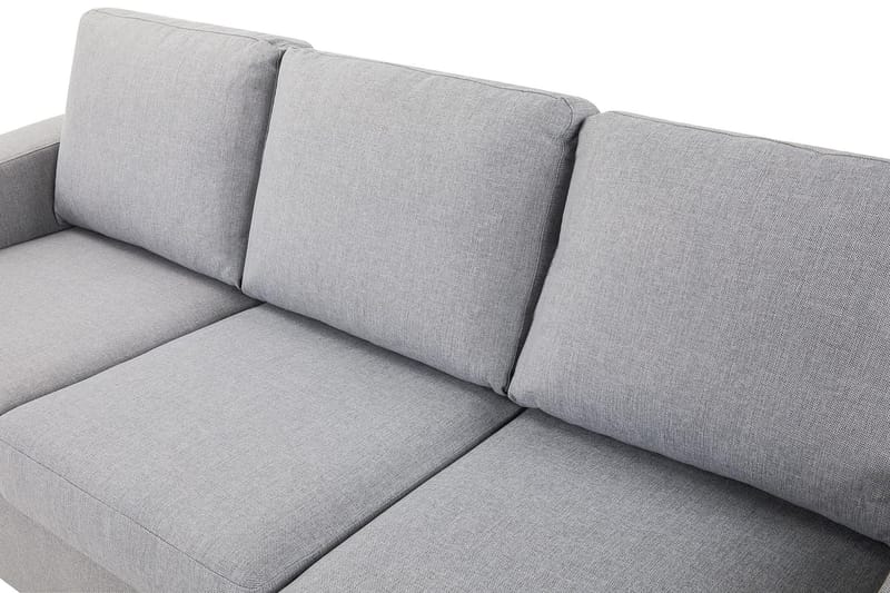 Crazy 3-sits Vändbar L-formad Divansoffa i Tyg - Grå - Möbler - Soffa - Divansoffa & schäslongsoffa - 3 sits soffa med divan