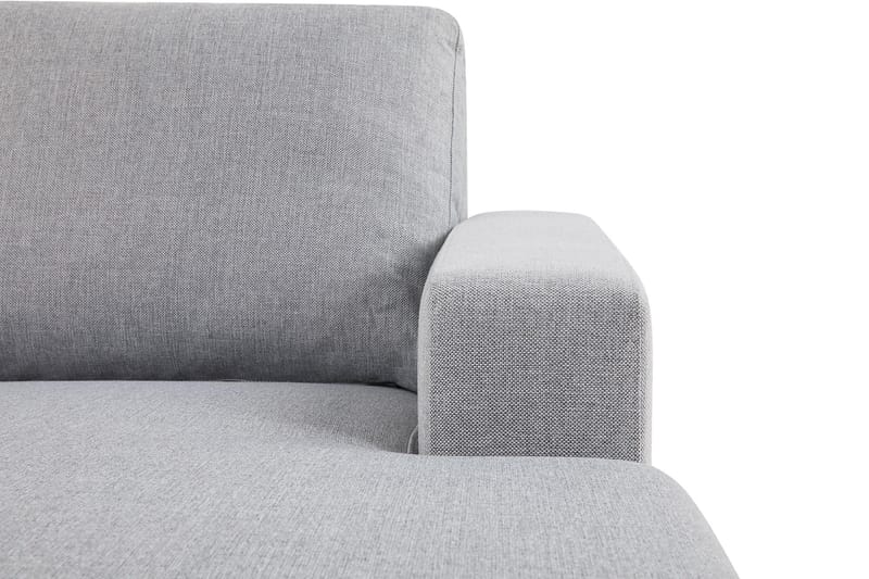 Crazy 3-sits Vändbar L-formad Divansoffa i Tyg - Grå - Möbler - Soffa - Divansoffa & schäslongsoffa - 3 sits soffa med divan