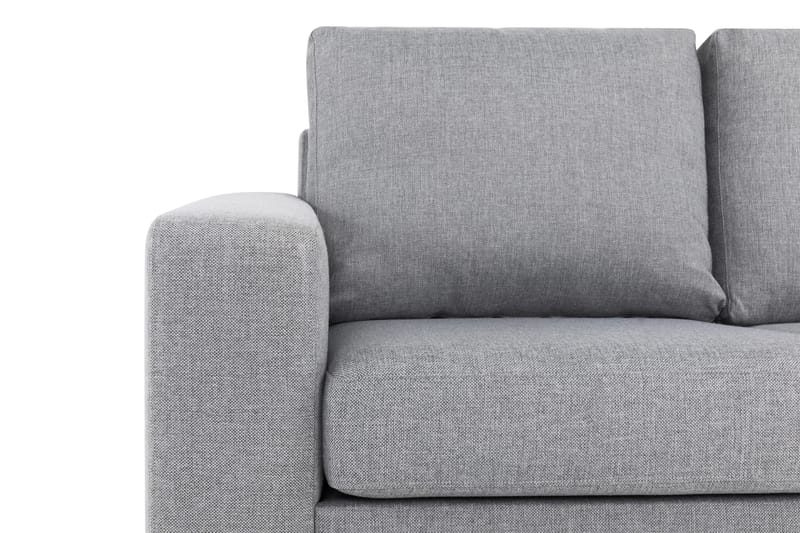 Crazy 3-sits Vändbar L-formad Divansoffa i Tyg - Grå - Möbler - Soffa - Divansoffa & schäslongsoffa - 3 sits soffa med divan