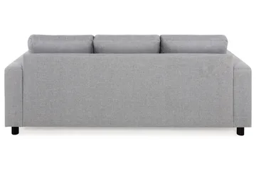 Crazy 3-sits Vändbar L-formad Divansoffa i Tyg - Grå - Möbler - Soffa - Divansoffa & schäslongsoffa - 3 sits soffa med divan