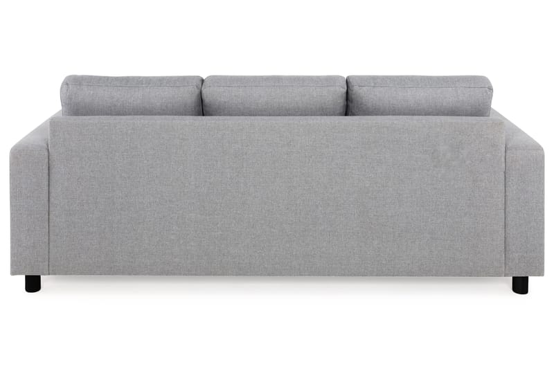 Crazy 3-sits Vändbar L-formad Divansoffa i Tyg - Grå - Möbler - Soffa - Divansoffa & schäslongsoffa - 3 sits soffa med divan