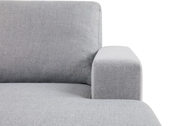 Crazy 3-sits Vändbar L-formad Divansoffa i Tyg - Grå - Möbler - Soffa - Divansoffa & schäslongsoffa - 3 sits soffa med divan