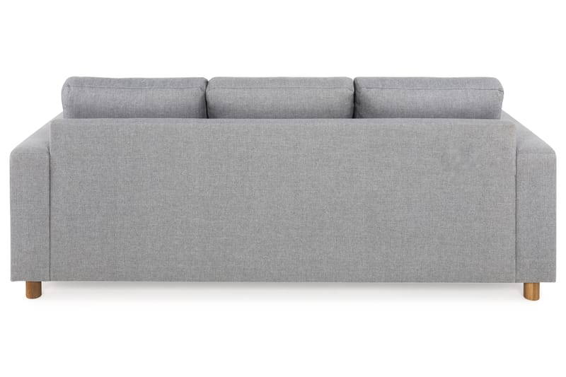 Crazy 3-sits Vändbar L-formad Divansoffa i Tyg - Grå - Möbler - Soffa - Divansoffa & schäslongsoffa - 3 sits soffa med divan