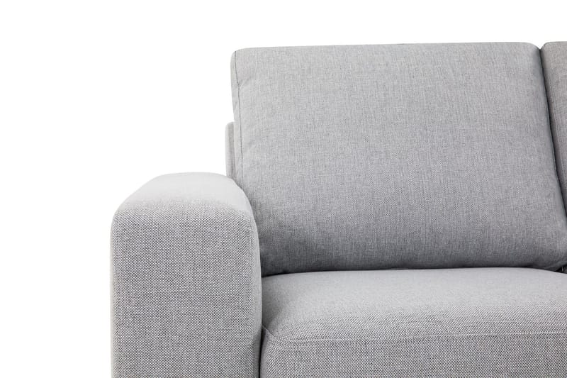 Crazy 3-sits Vändbar L-formad Divansoffa i Tyg - Grå - Möbler - Soffa - Divansoffa & schäslongsoffa - 3 sits soffa med divan