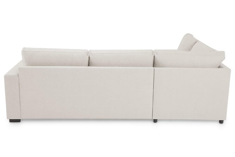 Crazy 3-sits Vänstervänd L-formad Schäslongsoffa i Tyg - Beige - Möbler - Soffa - Divansoffa & schäslongsoffa - 3 sits soffa med divan