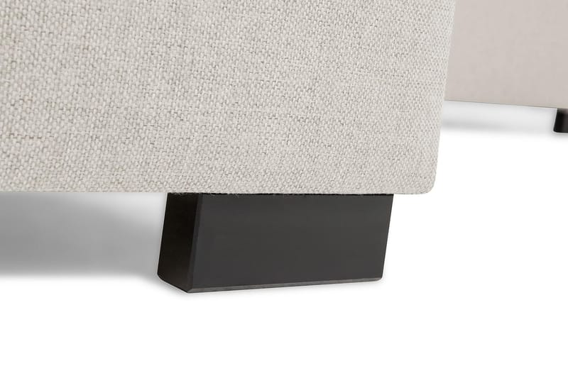 Crazy 3-sits Vänstervänd L-formad Schäslongsoffa i Tyg - Beige - Möbler - Soffa - Divansoffa & schäslongsoffa - 3 sits soffa med divan