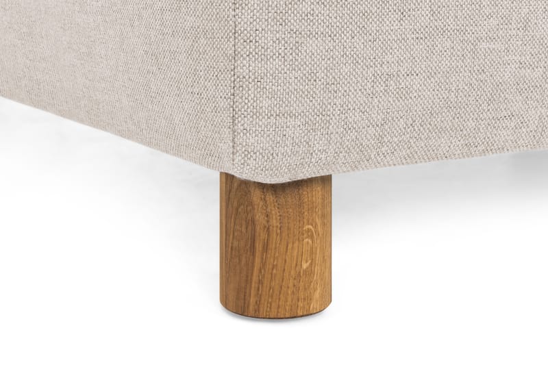 Crazy 3-sits Vänstervänd L-formad Schäslongsoffa i Tyg - Beige - Möbler - Soffa - Divansoffa & schäslongsoffa - 3 sits soffa med divan