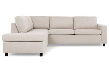 Runda svarta ben Crazy - Beige