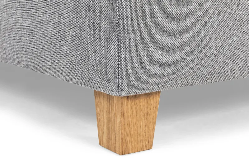 Crazy 3-sits Vänstervänd L-formad Schäslongsoffa i Tyg - Grå - Möbler - Soffa - Divansoffa & schäslongsoffa - 3 sits soffa med divan