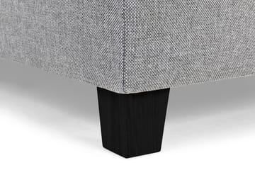 Crazy 3-sits Vänstervänd L-formad Schäslongsoffa i Tyg - Grå - Möbler - Soffa - Divansoffa & schäslongsoffa - 3 sits soffa med divan