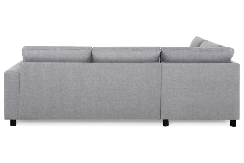 Crazy 3-sits Vänstervänd L-formad Schäslongsoffa i Tyg - Grå - Möbler - Soffa - Divansoffa & schäslongsoffa - 3 sits soffa med divan