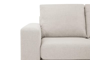 Crazy 4-sits Högervänd L-formad Schäslongsoffa i Tyg - Beige - Möbler - Soffa - Divansoffa & schäslongsoffa - 3 sits soffa med divan