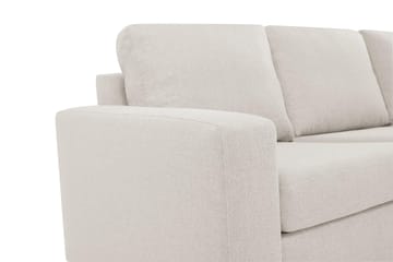 Crazy 4-sits Högervänd L-formad Schäslongsoffa i Tyg - Beige - Möbler - Soffa - Divansoffa & schäslongsoffa - 3 sits soffa med divan