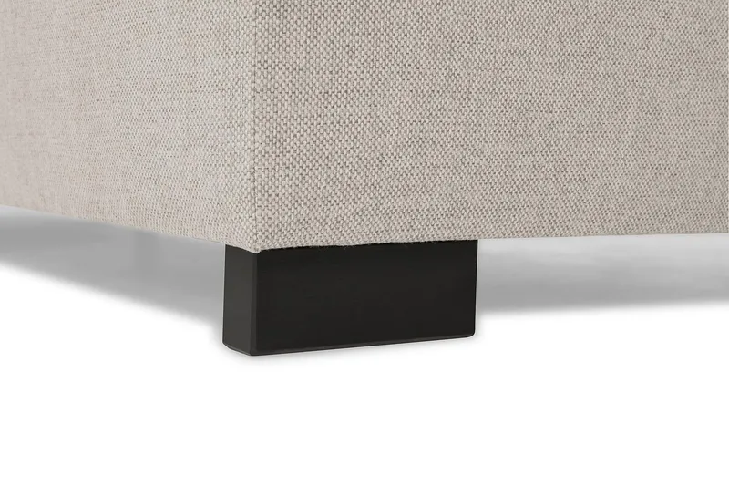 Crazy 4-sits Högervänd L-formad Schäslongsoffa i Tyg - Beige - Möbler - Soffa - Divansoffa & schäslongsoffa - 3 sits soffa med divan