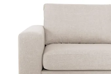 Crazy 4-sits Högervänd L-formad Schäslongsoffa i Tyg - Beige - Möbler - Soffa - Divansoffa & schäslongsoffa - 3 sits soffa med divan