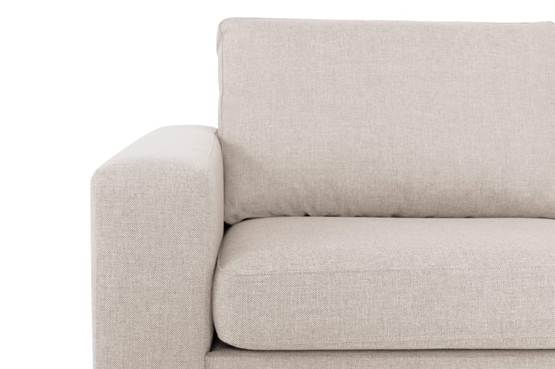 Crazy 4-sits Högervänd L-formad Schäslongsoffa i Tyg - Beige - Möbler - Soffa - Divansoffa & schäslongsoffa - 3 sits soffa med divan